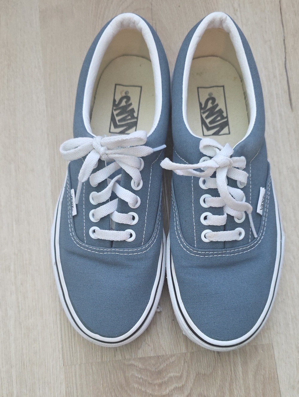 Vans Era Blue Canvas Low Top Sneakers Men's 7 / Women's 8.5